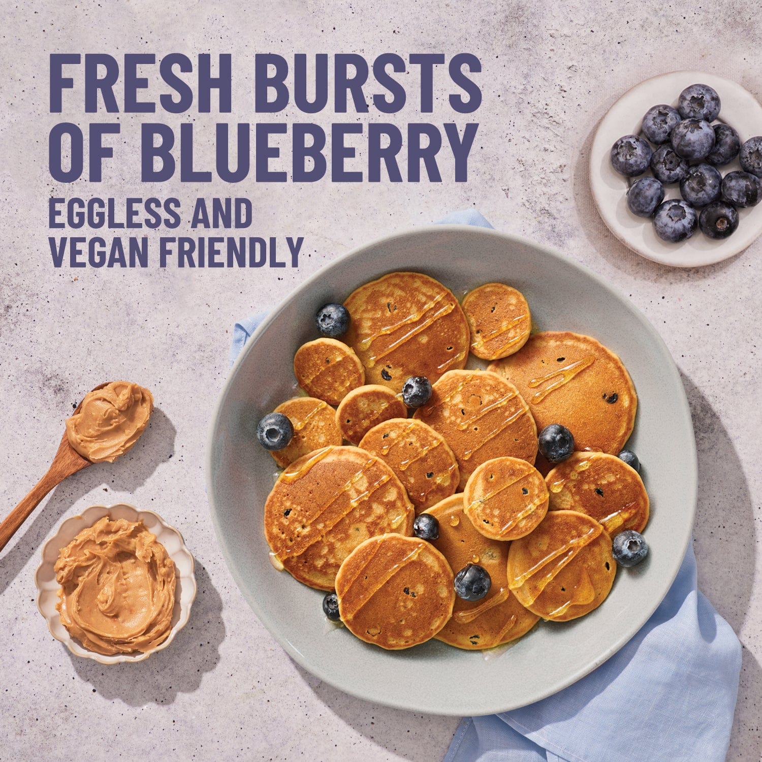High Protein Pancake mix | Blueberry | No maida, 16g Protein - Image 5