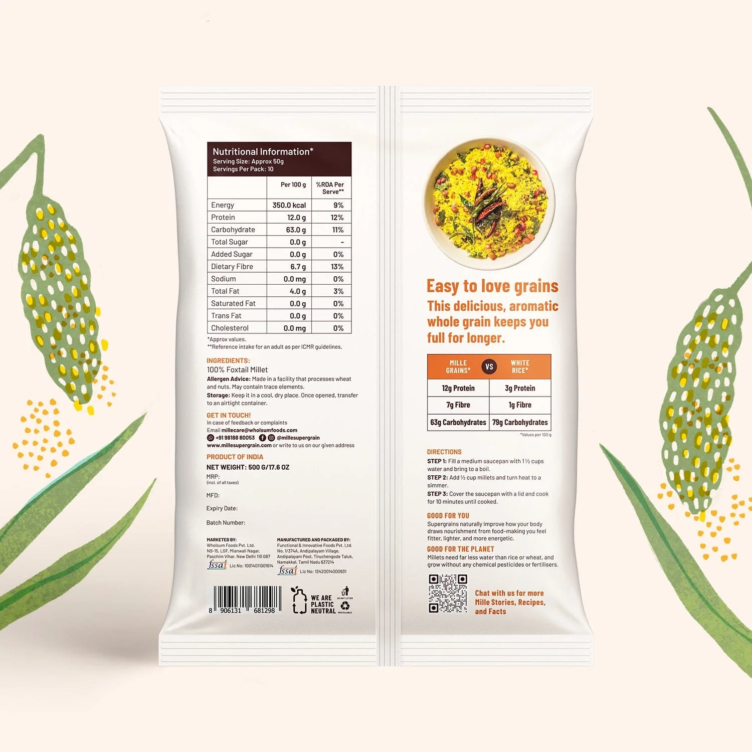 Foxtail Millet (Kangni/Navani) | Fasting Friendly | No Soaking required - Image 10
