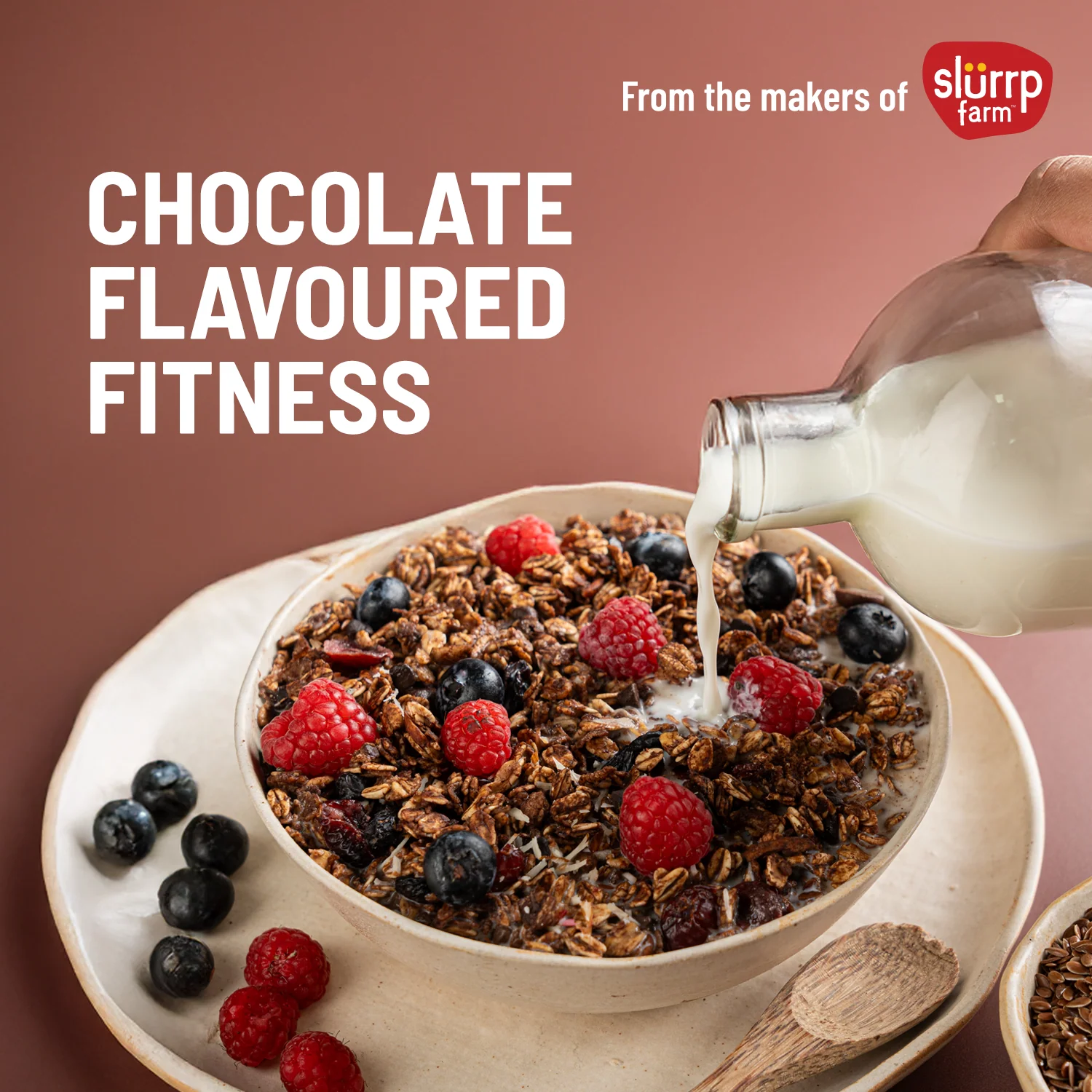 High-Protein Monthly Breakfast Bundle (Chocolate Millet Oatmeal × 3) - Image 3